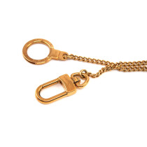 Louis Vuitton Portachiavi Charm Metallo Dorato