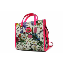 Gucci Shopping Flora Tela Multicolor