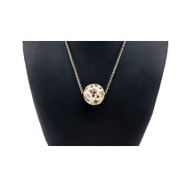 Chanel Collana Metallo Oro Bianco