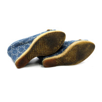 Gucci Sandalo Zeppa Denim
