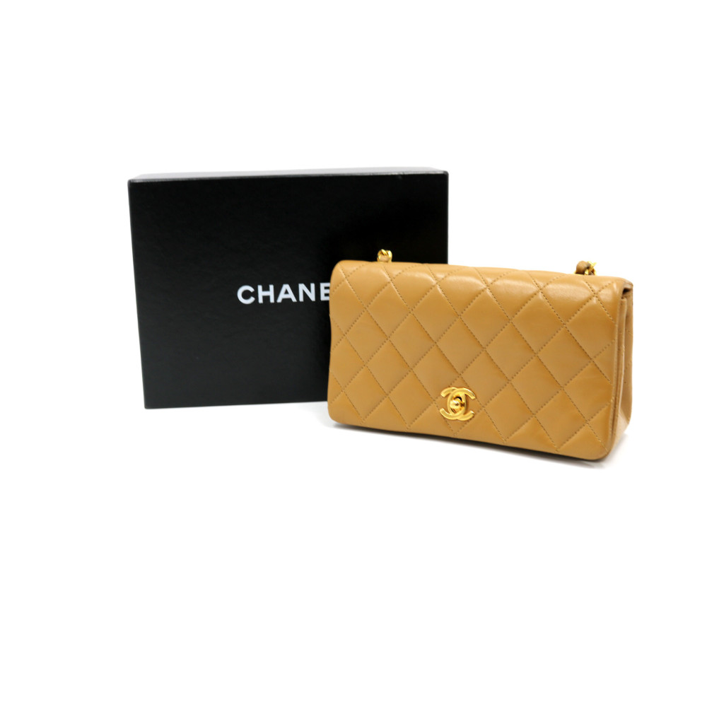 Chanel Vintage Mini Pelle Marrone