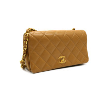 Chanel Vintage Mini Pelle Marrone