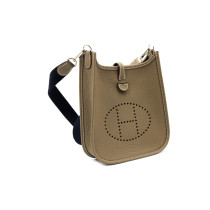 Hermes Evelyne Mini Pelle Tortora