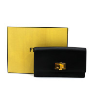 Fendi Portafoglio Pelle Nera