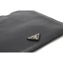 Prada Custodia Pad Pelle Nera