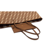 Fendi Shopping Roll Bag Large Tessuto Reversibile