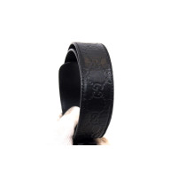Gucci Cintura Pelle Nera