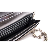 Gucci Tracollina GG Beige e Pelle Argento