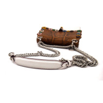 Fendi Tracolla Pelle e Pitone