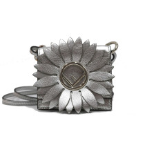 Fendi Kan I Pelle Argento