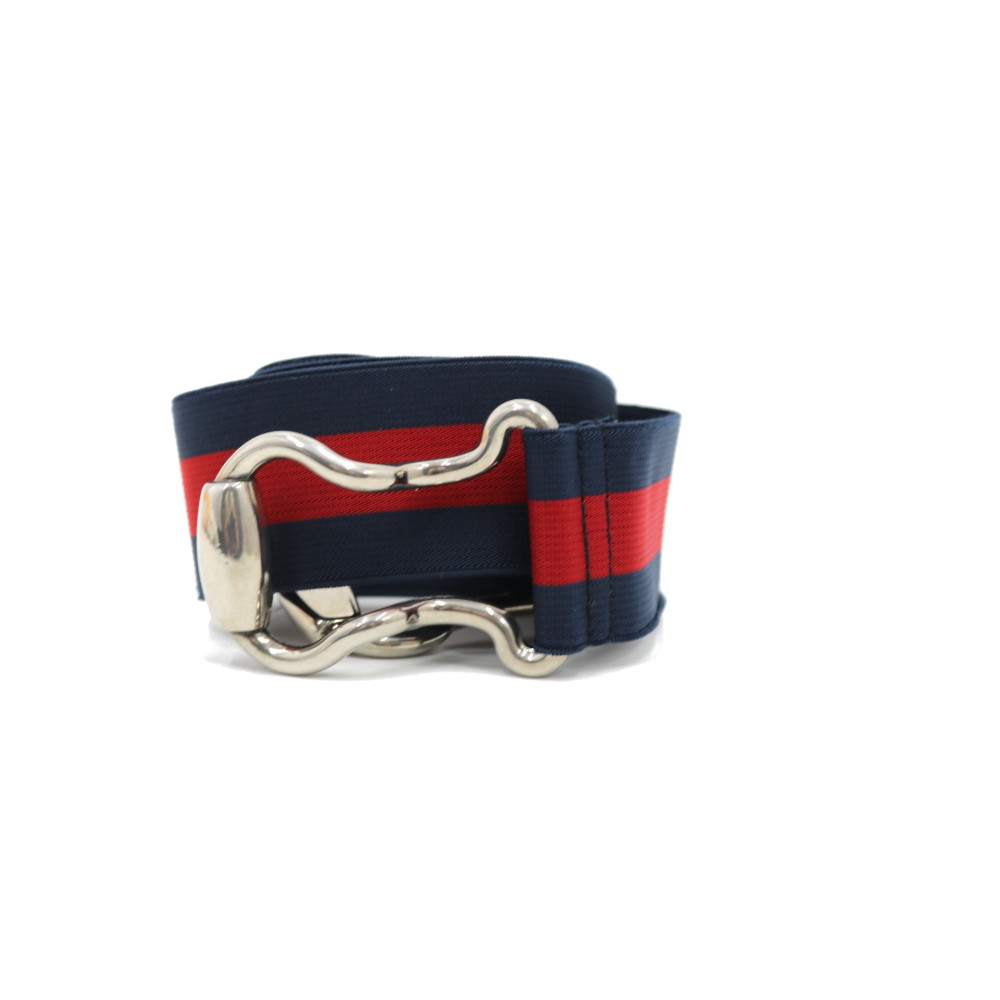 Gucci Cintura Web Rossa e Blu