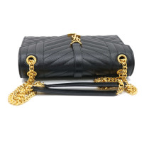 Saint Laurent  Envelope Pelle Nera