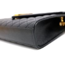Saint Laurent  Envelope Pelle Nera