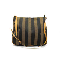 Fendi Tracolla Tela Pequin