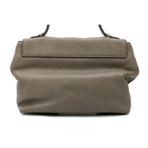 Miu Miu Madras Lock Bag Pelle Grigia