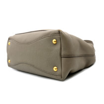 Miu Miu Madras Lock Bag Pelle Grigia