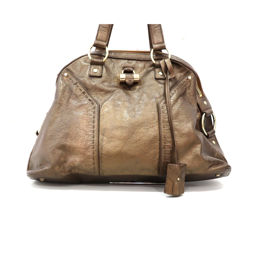 Saint Laurent Muse Pelle Bronzo