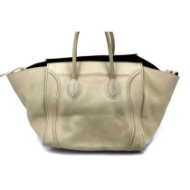Celine Luggage Tote Pelle Avorio