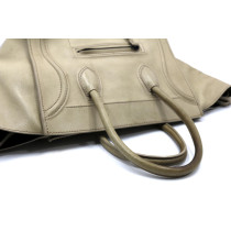 Celine Luggage Tote Pelle Avorio