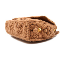 Valentino Roman Stud Large Shoulder Bag Lana Sabbia