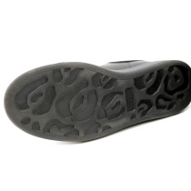 Alexander McQueen Sneaker Oversize Graffiti Pelle Nera