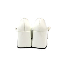 Miu Miu Decollete Vernis Avorio e Nera