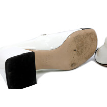 Miu Miu Decollete Vernis Avorio e Nera