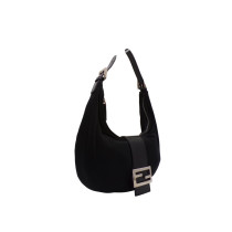 Fendi Croissant Tela Nera