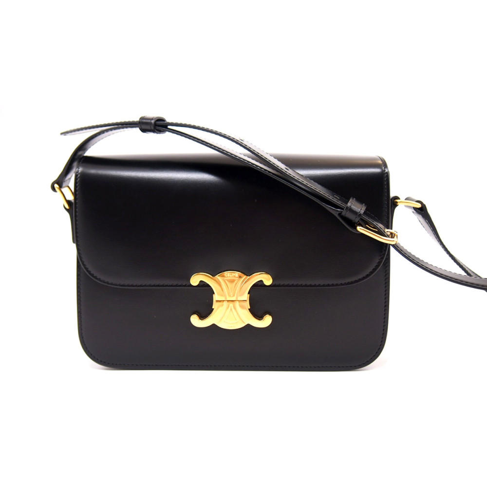 Celine Triomphe Classique Pelle Nera