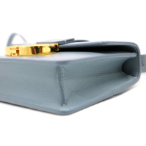 Dior Montaigne Mini Pelle Grigia