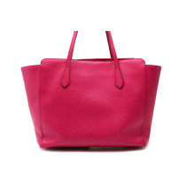 Gucci Swing Media Pelle Fucsia