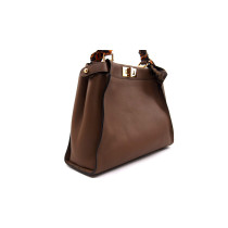 Fendi Peekaboo Regular Iseeu Pelle Tabacco