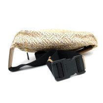 Burberry Marsupio Sonny TB Nylon Crema e Rosa