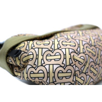 Burberry Marsupio Sonny TB Nylon Crema e Rosa