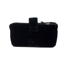 Chanel Portamonete Velluto Nero