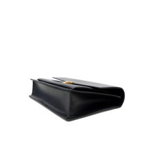 Saint Laurent High School Smooth Calfskin Pelle Nera