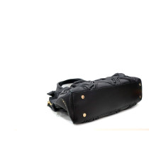 Bulgari Top Handle Bag Pelle Nera