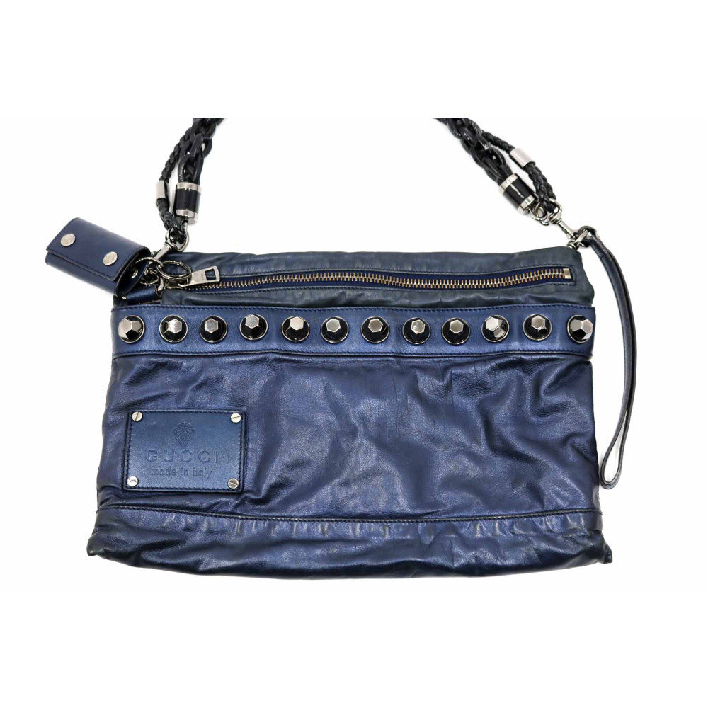 Gucci Shopping Pelle Blu