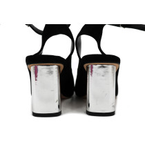 Dior Sandali Sklede Velluto Nero