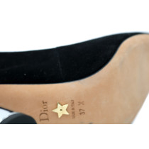 Dior Sandali Sklede Velluto Nero