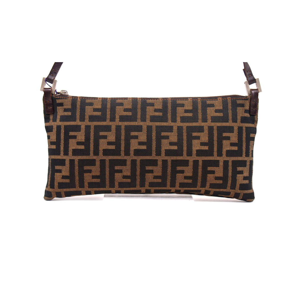 Fendi Baguette Accessorie Zucca Marrone