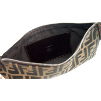 Fendi Baguette Accessorie Zucca Marrone