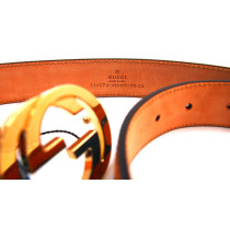 Gucci Cintura Denim Blu