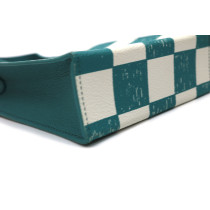 Louis Vuitton Sac Plat Tela Bianca e Azzurra