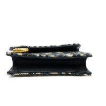 Dior Portafoglio Tela Blu