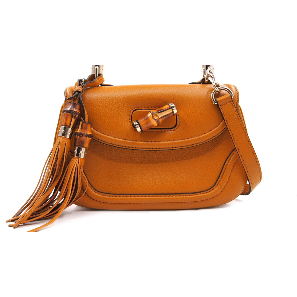 Gucci Bamboo Pelle Senape