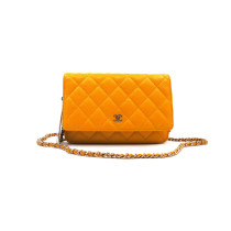 Chanel Woc Timeless Pelle Caviar Giallo