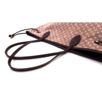 Louis Vuitton Neverfull Mini Lin Bordeaux