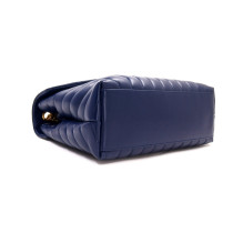 Saint Laurent Lou Lou Media Pelle Blu