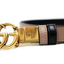 Gucci Cintura Marmont Pelle Rosa